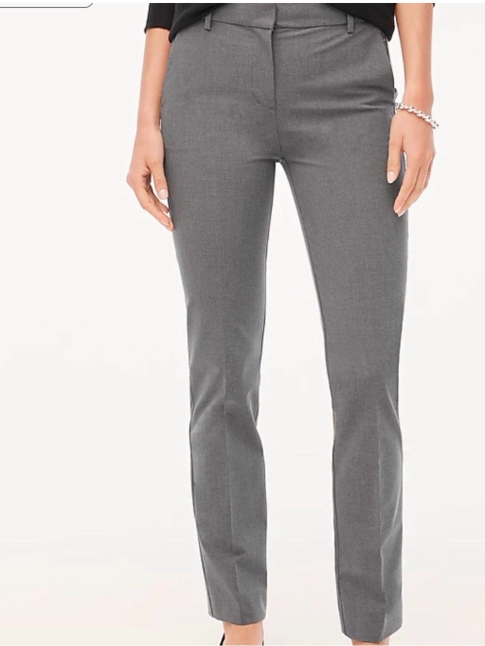 J. Crew Gray Ruby Crop Pants Size 8 NWT
